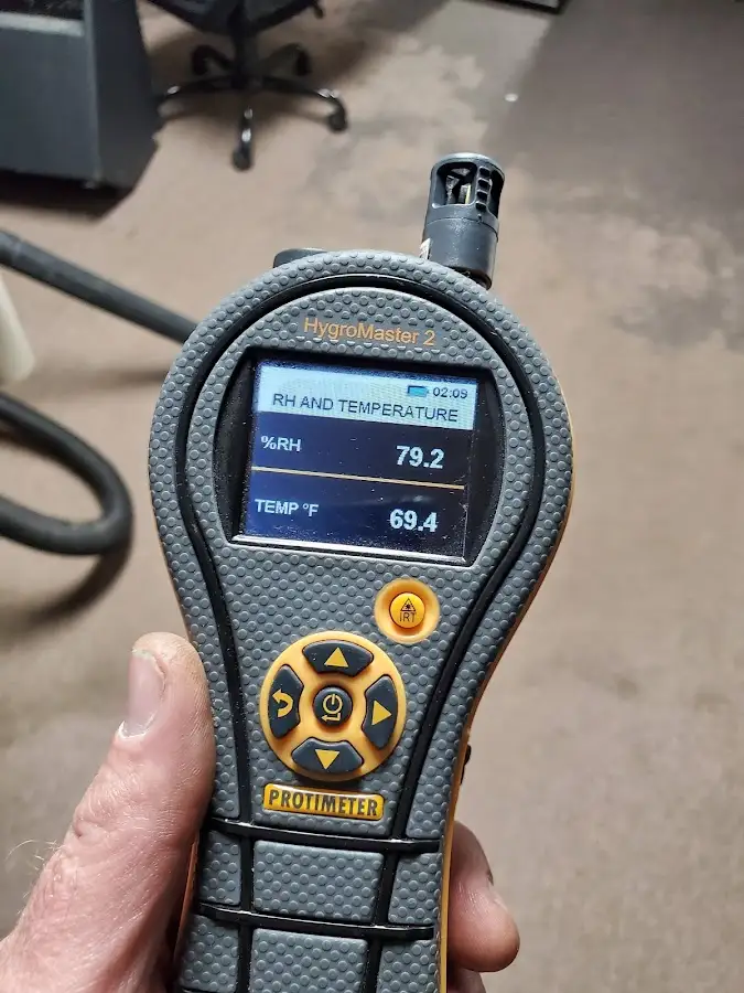 Moisture meter humidity assessment for Mold Remediation & Removal in Cortlandville